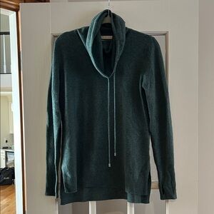 Max Studio Forest Green Cowl Neck Sweater